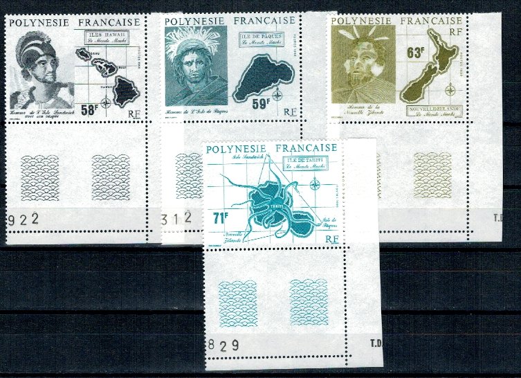 Polinezia Franceza 1990 - Lumea maori, serie neuzata