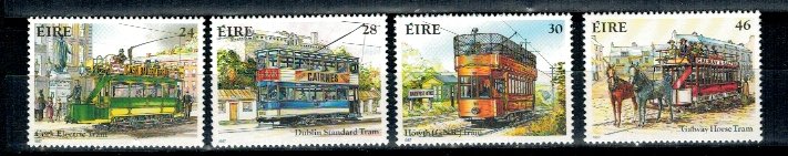 Irlanda 1987 - Tramvaie, serie neuzata
