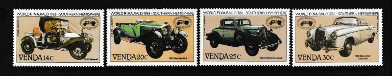 Venda 1986 - Centenarul automobilului, serie neuzata