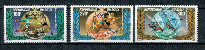 Mali 1983 - Jocurile Olimpice, preolimpiada, serie neuzata