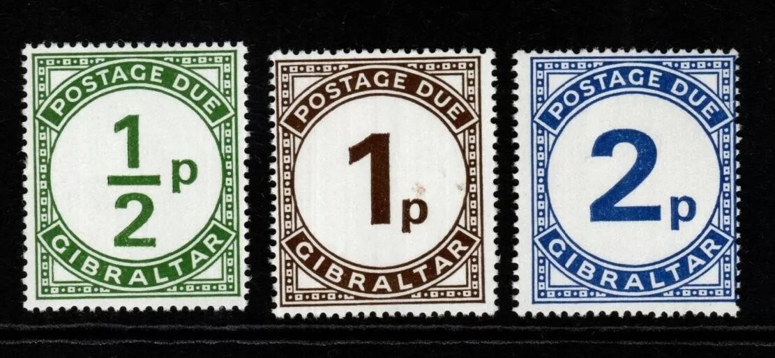 Gibraltar 1971 - Porto, serie neuzata