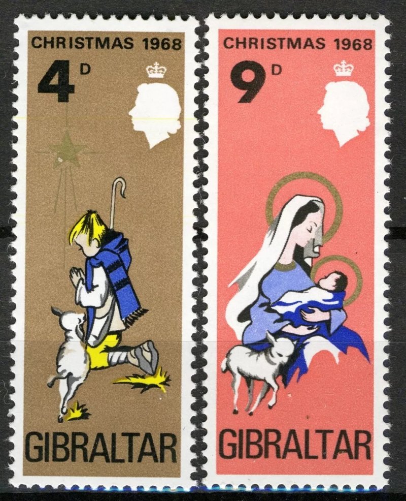 Gibraltar 1968 - Craciun, serie neuzata