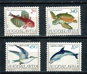 Iugoslavia 1980 - Fauna, animale, serie neuzata