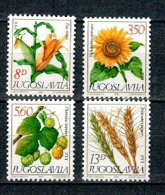 Iugoslavia 1981 - Flora, plante, serie neuzata