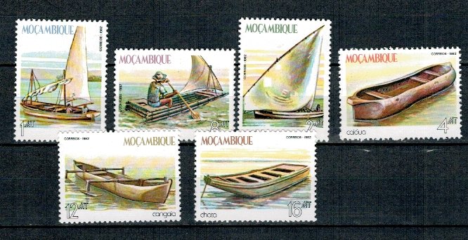 Mozambic 1982 - Barci, serie neuzata