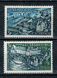 Luxemburg 1969 - Vederi, orase, serie neuzata