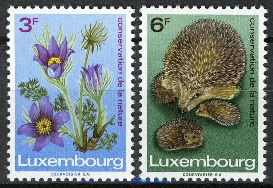 Luxemburg 1970 - Fauna-flora, serie neuzata