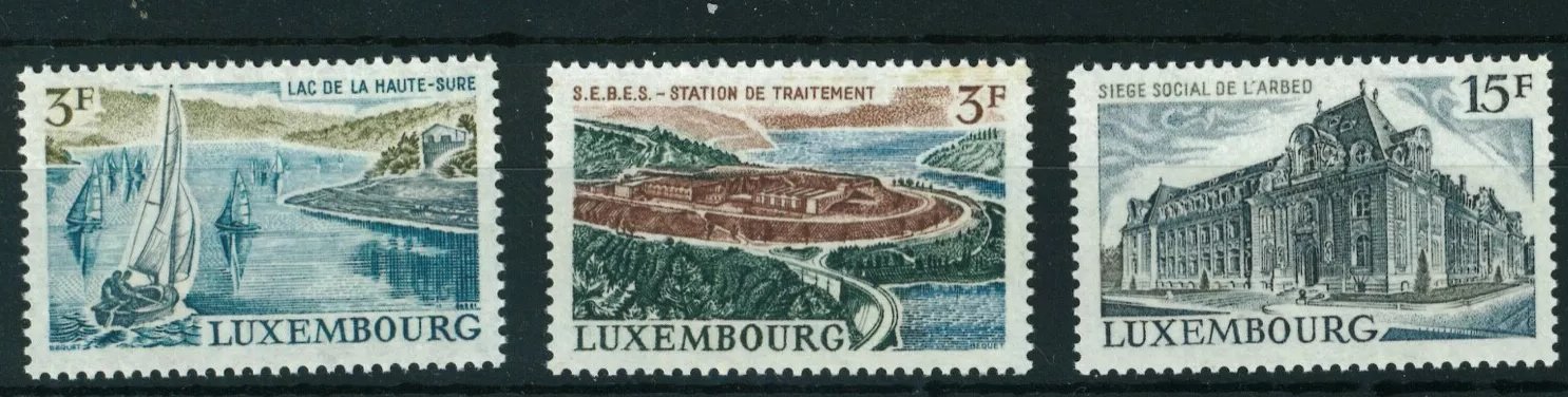 Luxemburg 1971 - Vederi, cladiri, serie neuzata