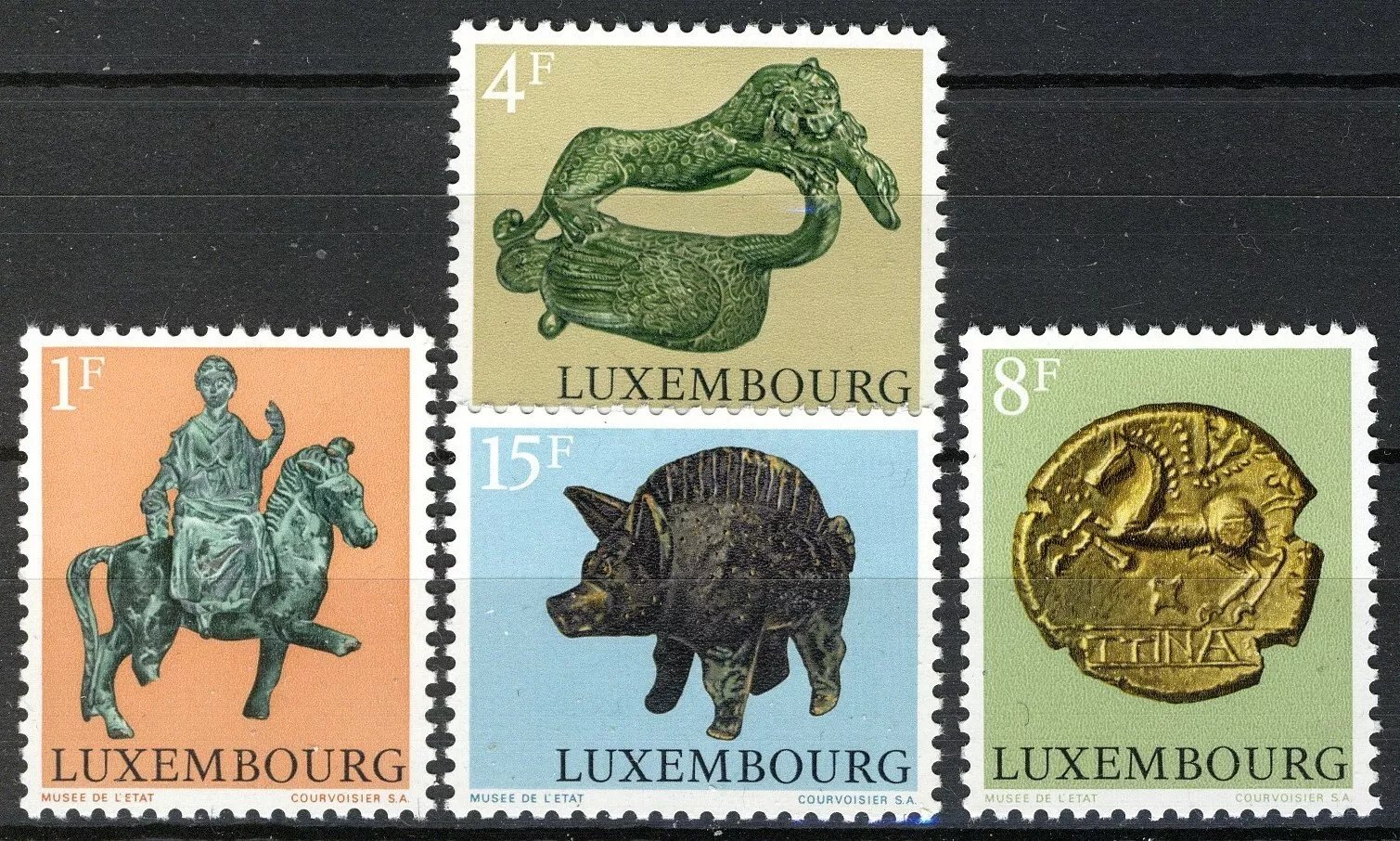 Luxemburg 1973 - Cultura, arta, arheologie, serie neuzata