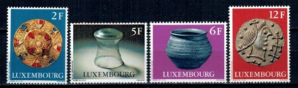 Luxemburg 1976 - Arheologie, artefacte, serie neuzata