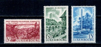 Luxemburg 1966 - Vederi, uzuale, serie neuzata