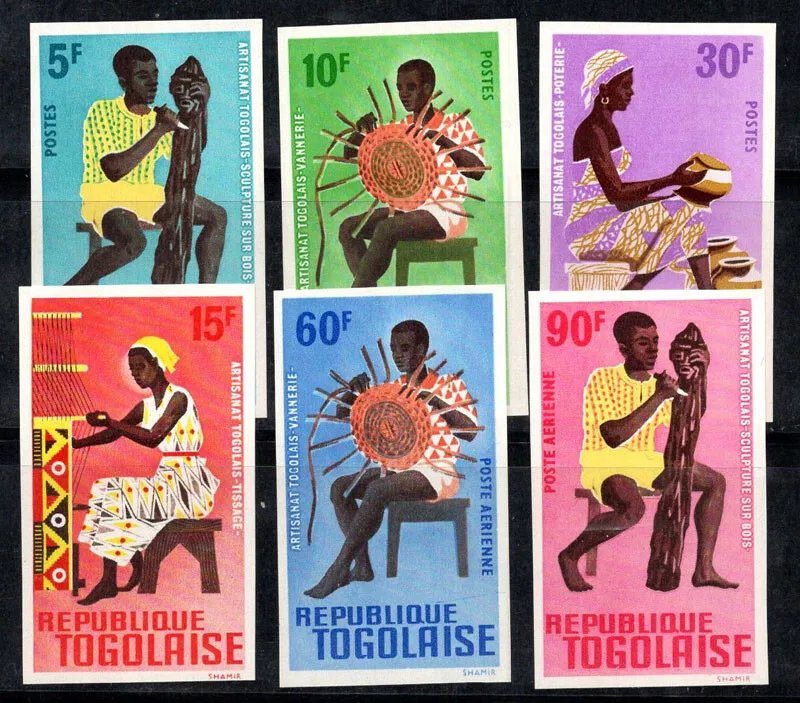 Togo 1966 - Artizanat, serie ndt neuzata