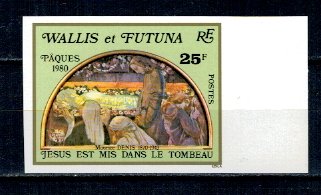 Wallis & Futuna 1980 - Pasti, nedantelata neuzata