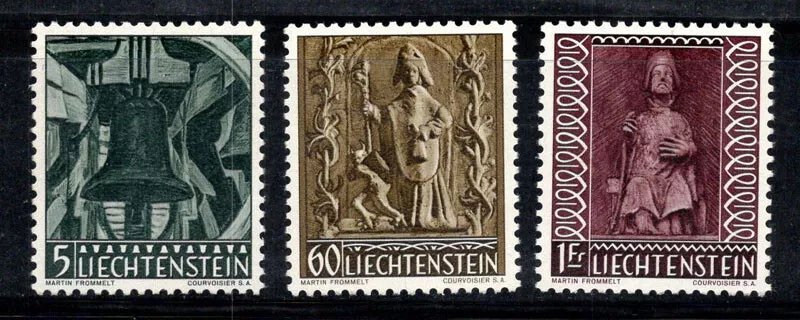 Liechtenstein 1959 - Craciun, serie neuzata