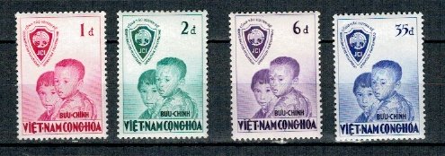 Vietnam Sud 1956 - Pentru copii, serie neuzata