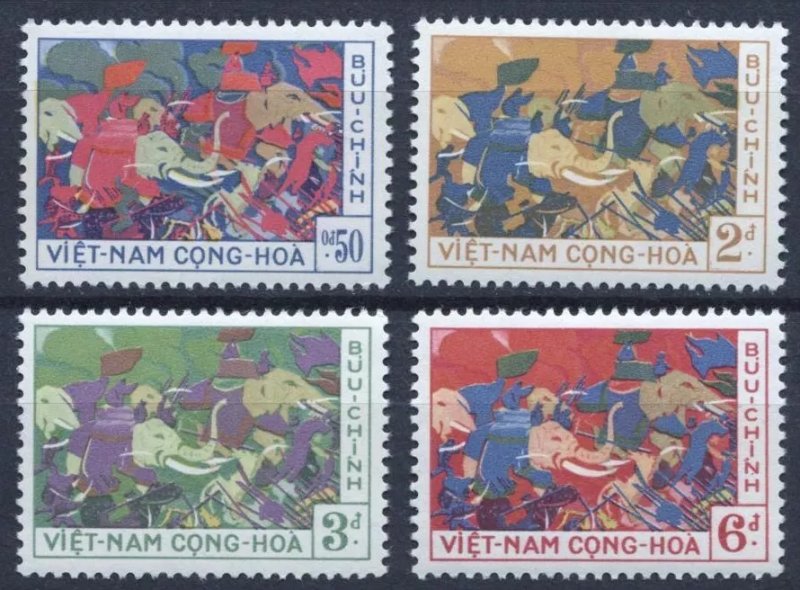 Vietnam Sud 1959 - Povesti, elefanti, serie neuzata