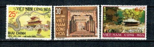 Vietnam Sud 1975 - Monumente, serie neuzata