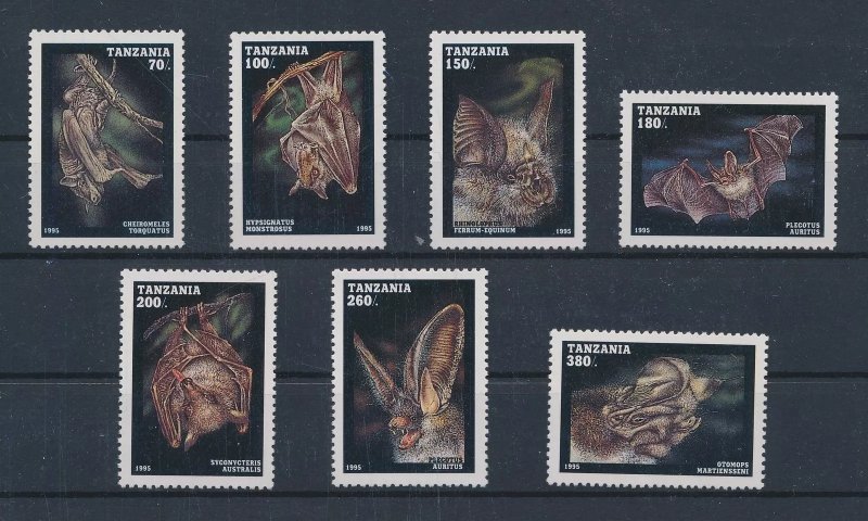 Tanzania 1995 - Fauna, lilieci, serie neuzata