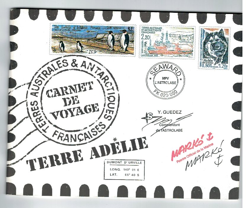 French South and Antarctic Terr. 2001 - Carnet filatelic