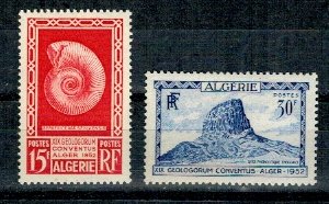 Algeria 1952 - Congres geologie, serie neuzata