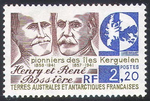 French South and Antarctic Terr. 1989 - Exploratori, neuzat