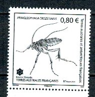 French South and Antarctic Terr. 2016 - Insecte, neuzat