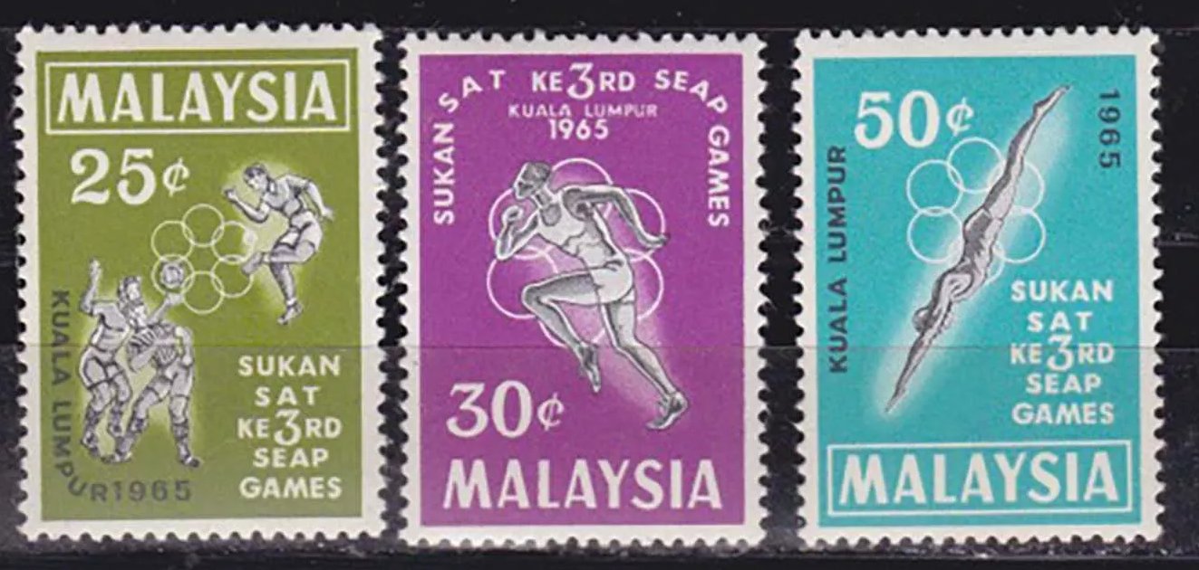 Malaysia 1965 - Sport, serie neuzata