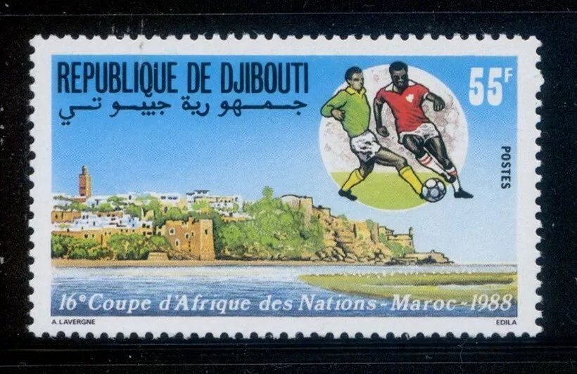 Djibouti 1988 - Fotbal, Cupa Africii, neuzat