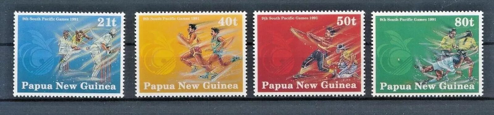 Papua New Guinea 1991 - Sport, serie neuzata