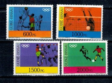 Guinea Bissau 1992 - Jocurile Olimpice, sport, serie neuzata