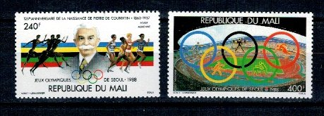 Mali 1988 - Jocurile Olimpice, serie neuzata