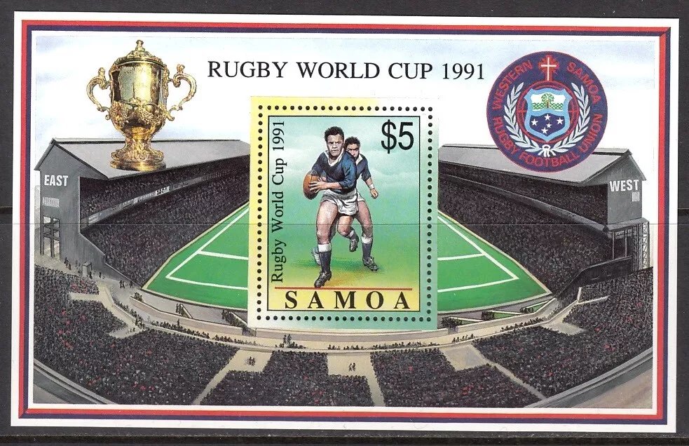 Samoa 1991 - Rugby, colita neuzata