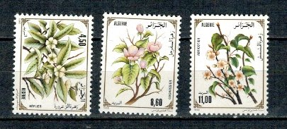 Algeria 1993 - Flori, flora, serie neuzata