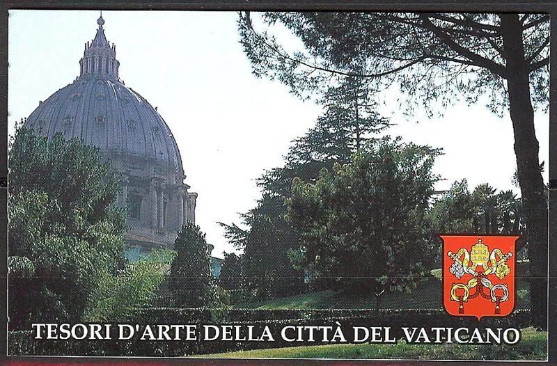 Vatican 1993 - Monumente, carnet filatelic neuzat