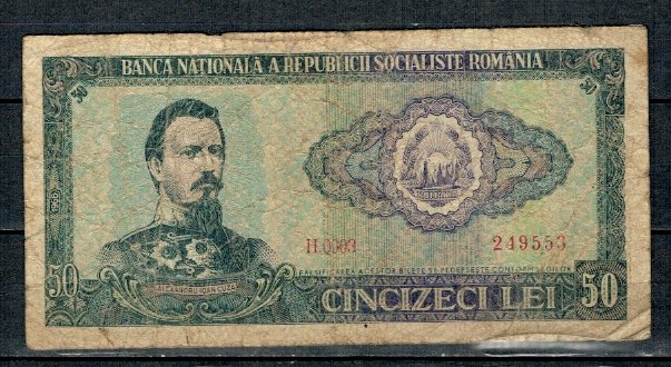 Romania 1966 - 50 lei, uzata