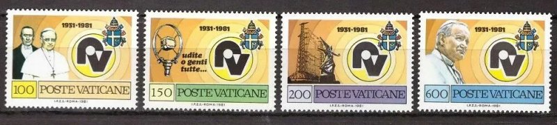 Vatican 1981 - Vatican Radio, serie neuzata