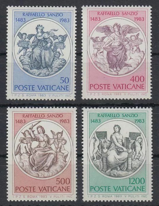 Vatican 1983 - Raffaelo Sanzio, serie neuzata