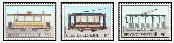 Belgia 1983 - Tramvaie, serie neuzata