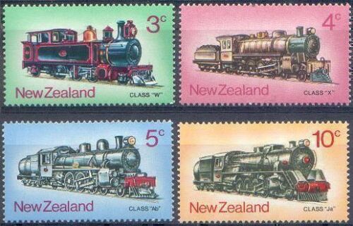 New Zealand 1973 - Trenuri, locomotive cu abur, serie neuzata