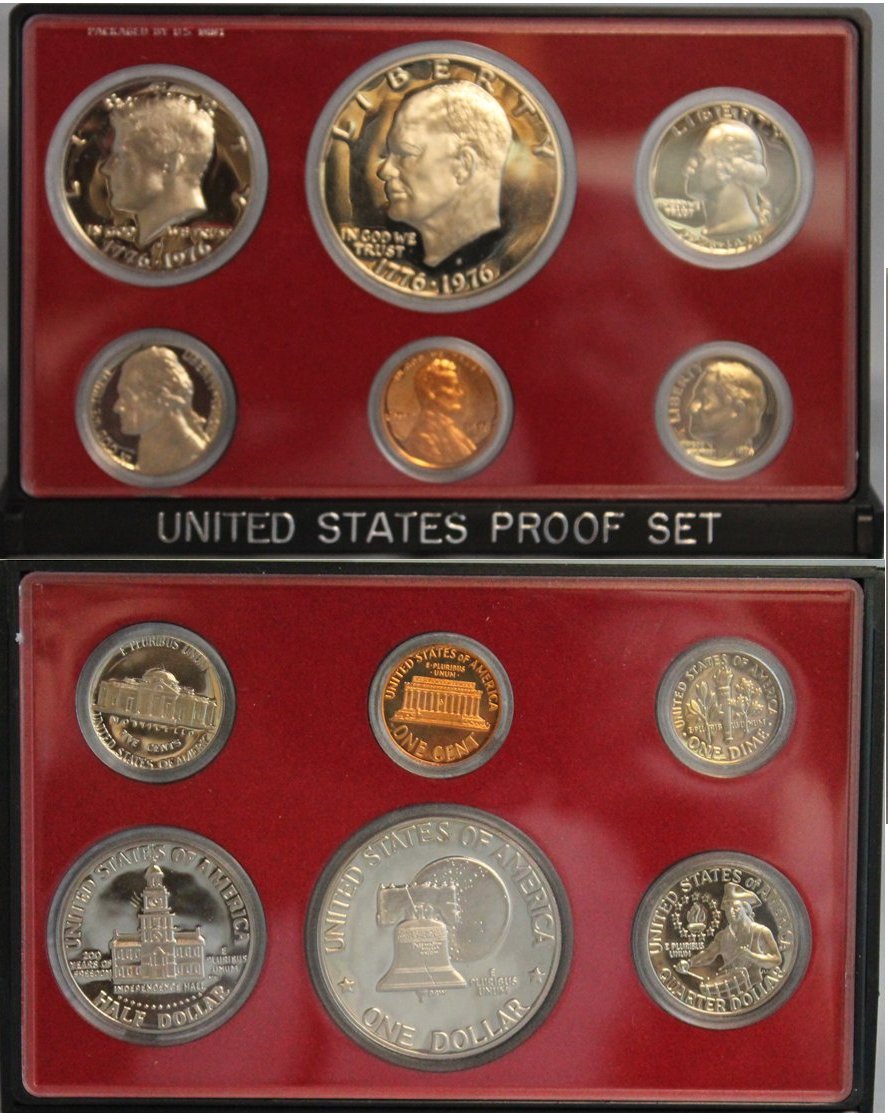 SUA 1976 - Set monetarie PROOF