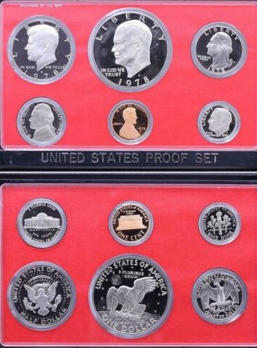 SUA 1978 - Set monetarie PROOF