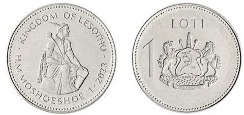 Lesotho 2023 - 1 loti UNC