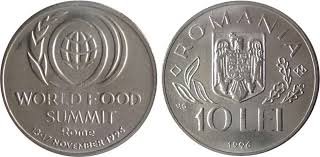 Romania 1996 - 10 lei World Food Summit UNC