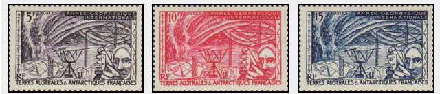 French South and Antarctic Terr. 1957 International Geophysical