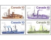 Canada 1976 - vapoare, serie neuzata