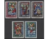 Luxemburg 1972 - Caritas, Craciun, vitralii, serie neuzata