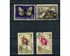 1956 - Insecte daunatoare, serie stampilata