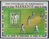 Barbados 1991 - Cricket, sport, colita neuzata