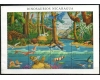 Nicaragua 1984 - Fauna preistorica, bloc neuzat