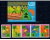 Sao Tome 1981 - Sport, serie+colita neuzata